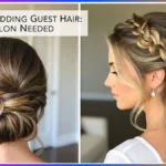 How to Style Hair for a Wedding Guest to Look Elegant Without Visiting Any Salon